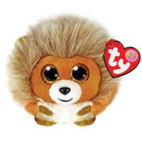 TY Puffies Knuffel Leeuw Ceasar 10 cm - thumbnail