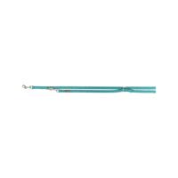TRIXIE HONDENRIEM PREMIUM VERSTELBAAR TWEELAAGS AQUA 200X1,5 CM - thumbnail