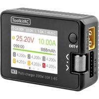 Toolkit RC M7 Modelbouwoplader 10 A Li-poly, LiFePO, Li-ion, LiHV, Lood, NiCd, NiMH - thumbnail