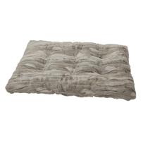 JACK AND VANILLA, Comfortabel kussen van traagschuim voor honden en katten, modern design, antislip, gemakkelijk te reinigen, afmetingen 89 x 59 cm, neutrale kleur - thumbnail