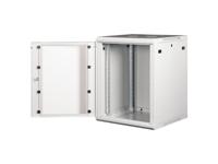 ROLINE 19-inch wandbehuizing Basic Plus 15U, 600x600 BxT grijs - thumbnail