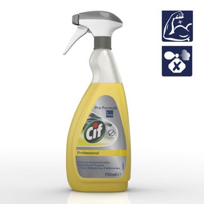 Keukenontvetter cif professional spray 750ml | 6 stuks Keukenontvetter cif professional spray 750ml | 6 stuks