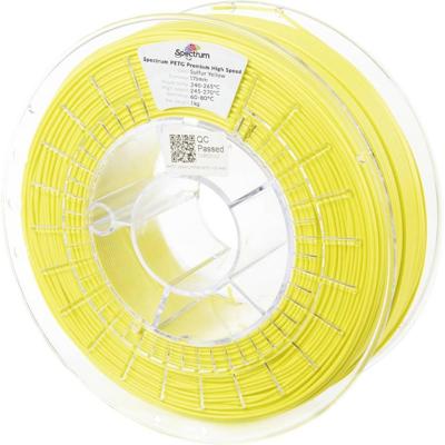 Spectrum Filaments 81547 PETG Premium High Speed Filament PETG Highspeed filament, Chemisch bestendig 1.75 mm 1000 g Sulfur Yellow, Geel 1 stuk(s) Spectrum Filaments 81547 PETG Premium High Speed Filament PETG Highspeed filament, Chemisch bestendig 1.75 mm 1000 g Sulfur Yellow, Geel 1 stuk(s)