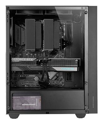 ATX Semi-toren BehuizingMars Gaming MCPMAX Zwart