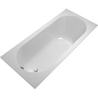 Villeroy & Boch Oberon bad - 180x80cm - quaryl met poten wit ubq180obe2v-01 - thumbnail