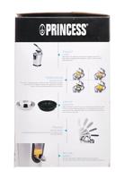 Princess Citruspers 01.201860.01.001 300 W Zilver-zwart Met voet - thumbnail