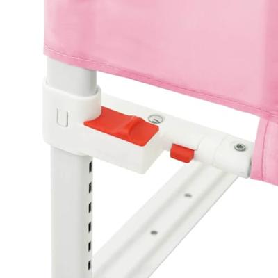 VidaXL Bedhekje peuter 160x25 cm stof roze