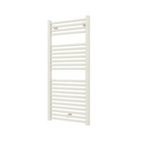 Designradiator BWS Palian met Zijaansluiting 111,1x50 cm 519 Watt Wit Structuur - thumbnail