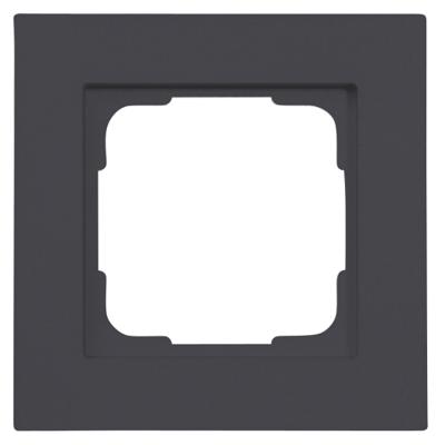 Opus 55 afdekraam enkel Fusion antraciet mat 512.901.51