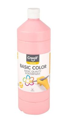 Plakkaatverf Creall basic roze 1000ml | 6 stuks