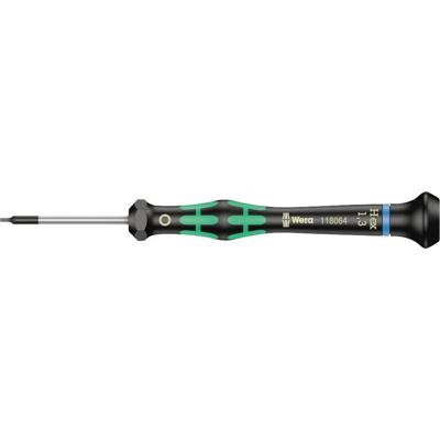 Wera 2054 Kraftform Micro Zeskant-Schroevendraaier, Hex-Plus, 1.3 x 40 mm - 1 stuk(s) - 05118064001