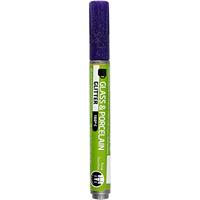 Creativ Company Glas- en porseleinstift glitter semi-dekkend - violet - thumbnail
