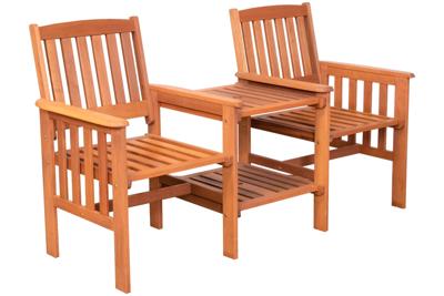Memphis Loveseater houten tuinbank Memphis Loveseater houten tuinbank