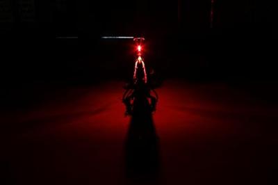 FISCHER FAHRRAD PLUS TWIN STOP Achterlicht LED Zwart
