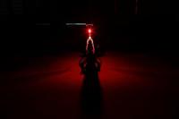 FISCHER FAHRRAD PLUS TWIN STOP Achterlicht LED Zwart - thumbnail