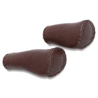 Selle Orient lederen handvatten set bruin 130/92 mm - thumbnail