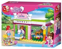 Sluban Pet Shop (Girl's Dream) bouwstenen set - thumbnail