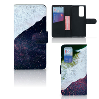 OPPO Find X3 Neo 5G | Book Case | Sea in Space | Portemonnee hoesje - thumbnail