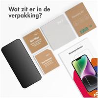 Accezz Gehard Glas Privacy Screenprotector iPhone 15 Plus Smartphone screenprotector Transparant - thumbnail