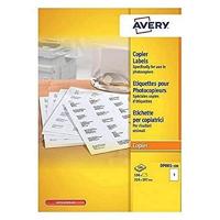 Etiket Avery DP001 210x297 wit 100 etiketten | 5 stuks - thumbnail