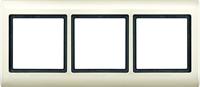Merten 400344 Afdekking Frame AquaDesign Wit 1 stuk(s) - thumbnail