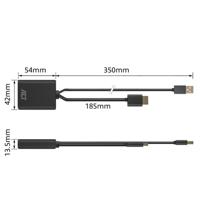 ACT HDMI naar DisplayPort adapter. 4K@60Hz - thumbnail