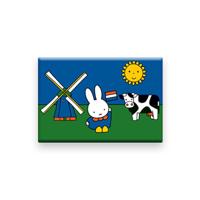 Nijntje koelkastmagneet tinplate weiland - thumbnail
