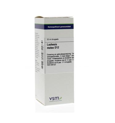 Vsm Lachesis Mutus D12 (20ml)