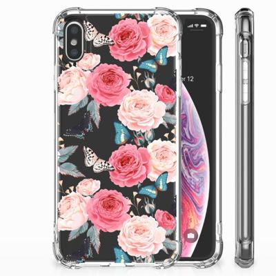 Apple iPhone Xs Max Case Butterfly Roses Apple iPhone Xs Max Case Butterfly Roses