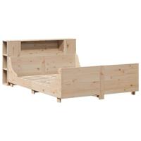 Bedframe zonder matras massief grenenhout 120x190 cm - thumbnail