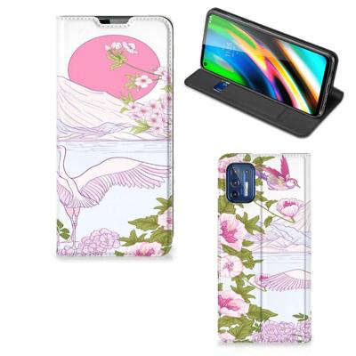 Motorola Moto G9 Plus | Hoesje maken | Bird Standing