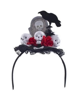 Kerkhof Doodskoppen Diadeem