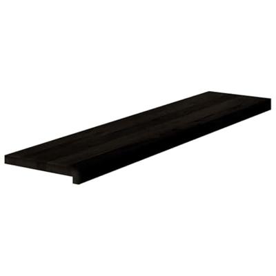 VidaXL Traptreden 2 st 110x30x2 cm massief eikenhout donkerbruin - thumbnail