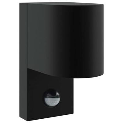 Buiten Wandlamp Zwart 12 x 7 x 15 cm Roestvrij staal