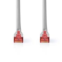 Nedis CAT6 Netwerkkabel | RJ45 Male | RJ45 Male | SF/UTP | 2.00 m | Rond | PVC | Grijs | Label - CCGL85220GY20 - thumbnail