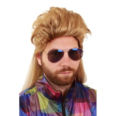 Pruik Mike blond