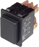 Marquardt 1663.0101 1663.0101 Druktoets 250 V/AC 12 A 2x aan/(aan) Moment (l x b) 25 mm x 33 mm IP40 1 stuk(s) - thumbnail