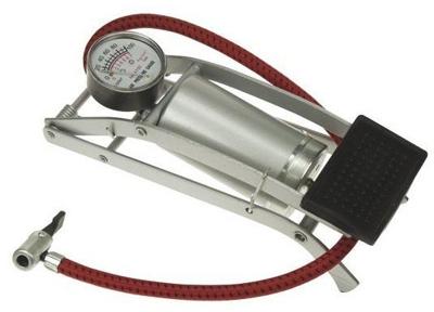 Voetpomp met manometer Velleman - Velleman