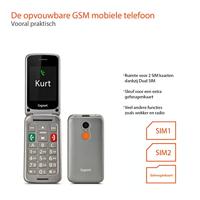 Gigaset Gl590 Mobiele Senioren Telefoon Zilver - thumbnail