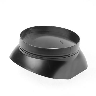 Ubbink dakdoorvoerschaal - 131 - diameter dakdoorvoerzijde 131,5 mm - zwart