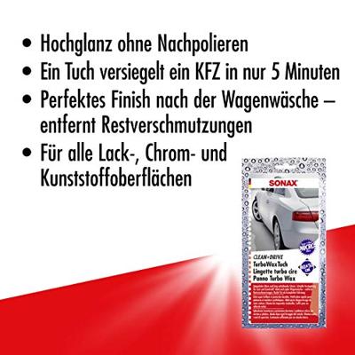 SONAX lackversiegelung "clean & drive turbowax " clean & drive cloth