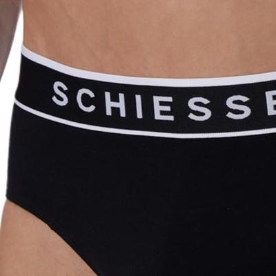 Schiesser Rio slips 95-5 zwart 5-Pack