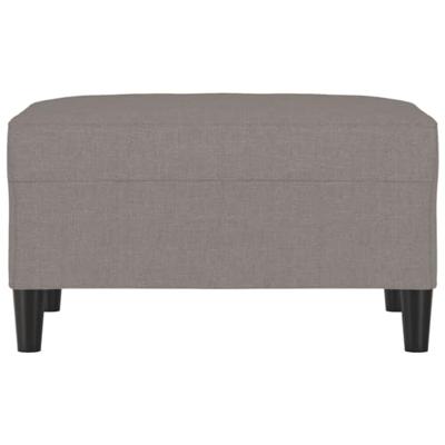 Voetenbank 70x55x41 cm stof taupe