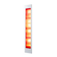 Sunshower Deluxe White UV en Infrarood Inbouwapparaat 32x187x16 cm Aluminium Wit - thumbnail