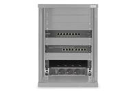 Digitus DN-10-SET-2-B 10inch-patchkast 9 HE Zwart (RAL 9005), Zwart - thumbnail