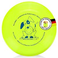 Eurodisc Dog Disc Frisbee Geel - thumbnail