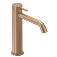 IVY Bond Wastafelmengkraan - opbouw - middelhoog - coldstart - Geborsteld mat koper PVD 6100155 - thumbnail