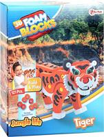 Toi Toys 3D puzzel foam Tijger - thumbnail