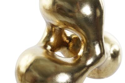 Decoratieve figuren DKD Home Decor 28,5 x 18 x 26 cm Abstract Gouden