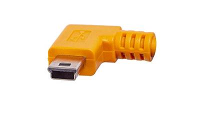 Tether Tools USB-kabel USB-mini-B stekker, USB-A stekker 0.50 m Oranje TET-CU51RT02-ORG Tether Tools USB-kabel USB-mini-B stekker, USB-A stekker 0.50 m Oranje TET-CU51RT02-ORG